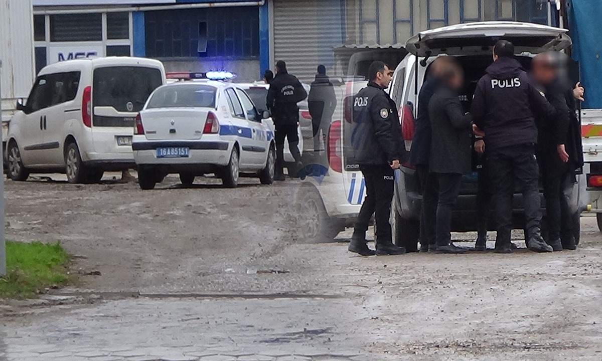 İnegöl’de ortalık bir anda karıştı