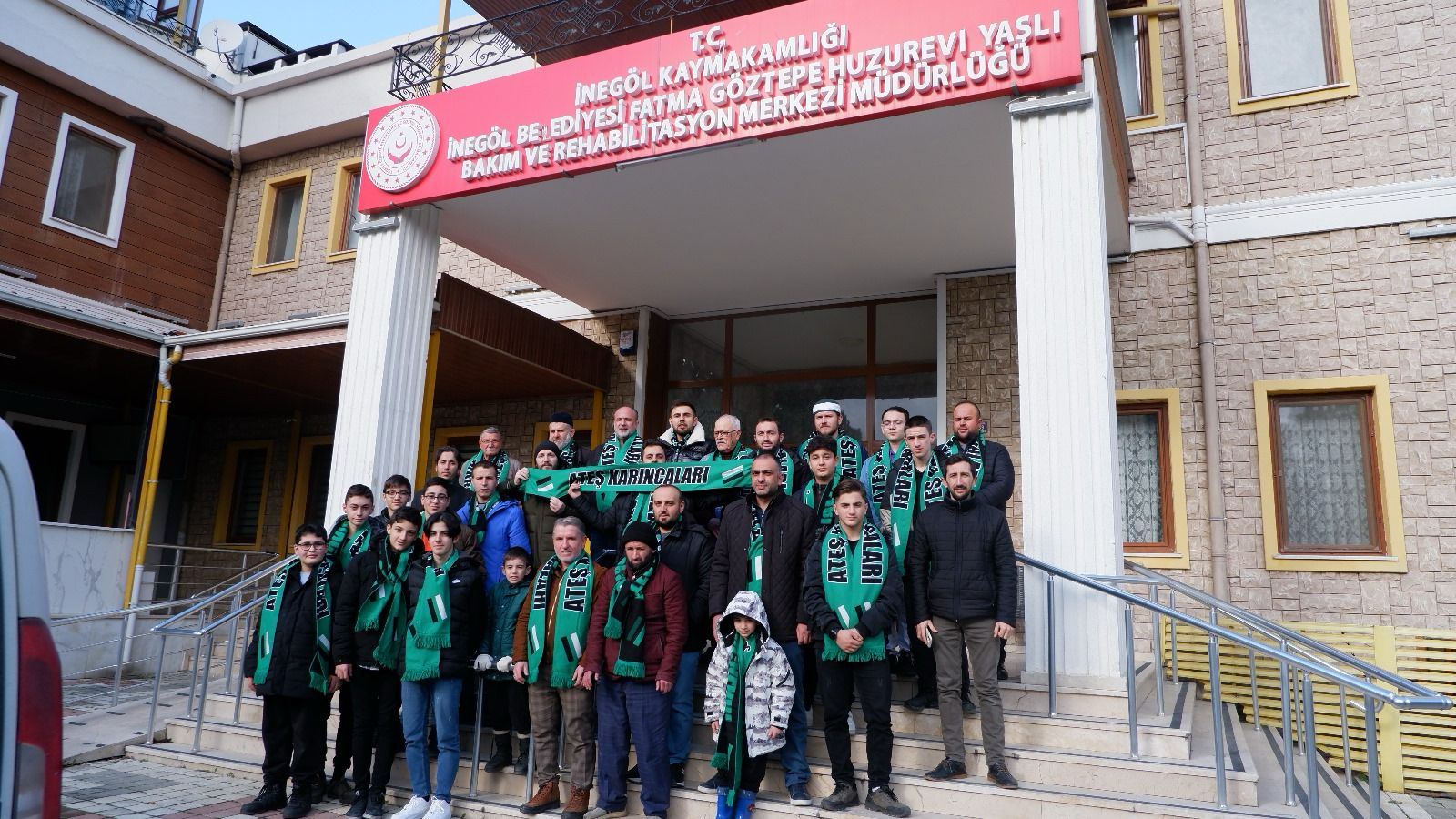 Ateş Karıncaları’ndan anlamlı ziyaret