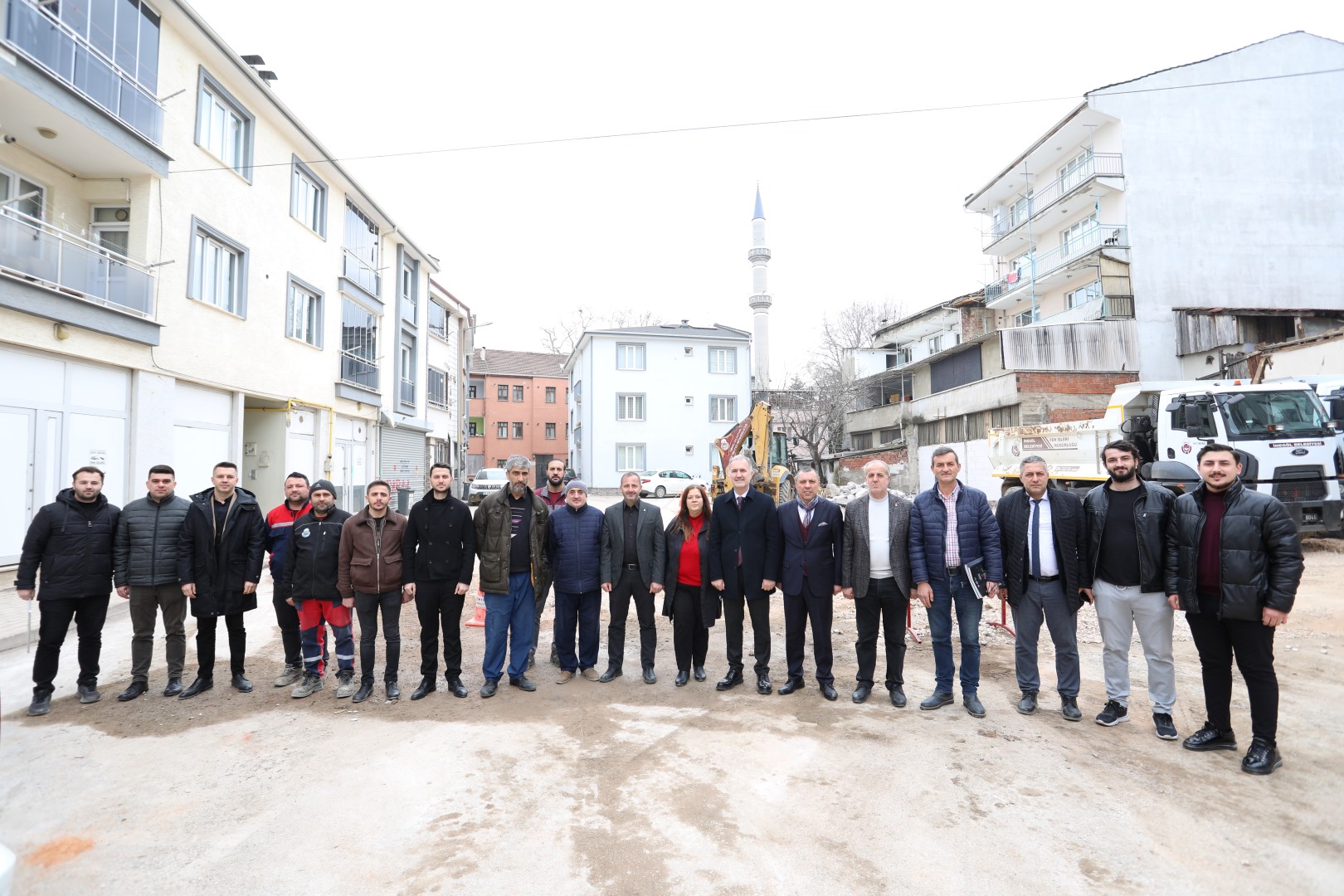 CUMA MAHALLESİNDE KAMULAŞTIRILAN BİNALAR OTOPARK OLUYOR