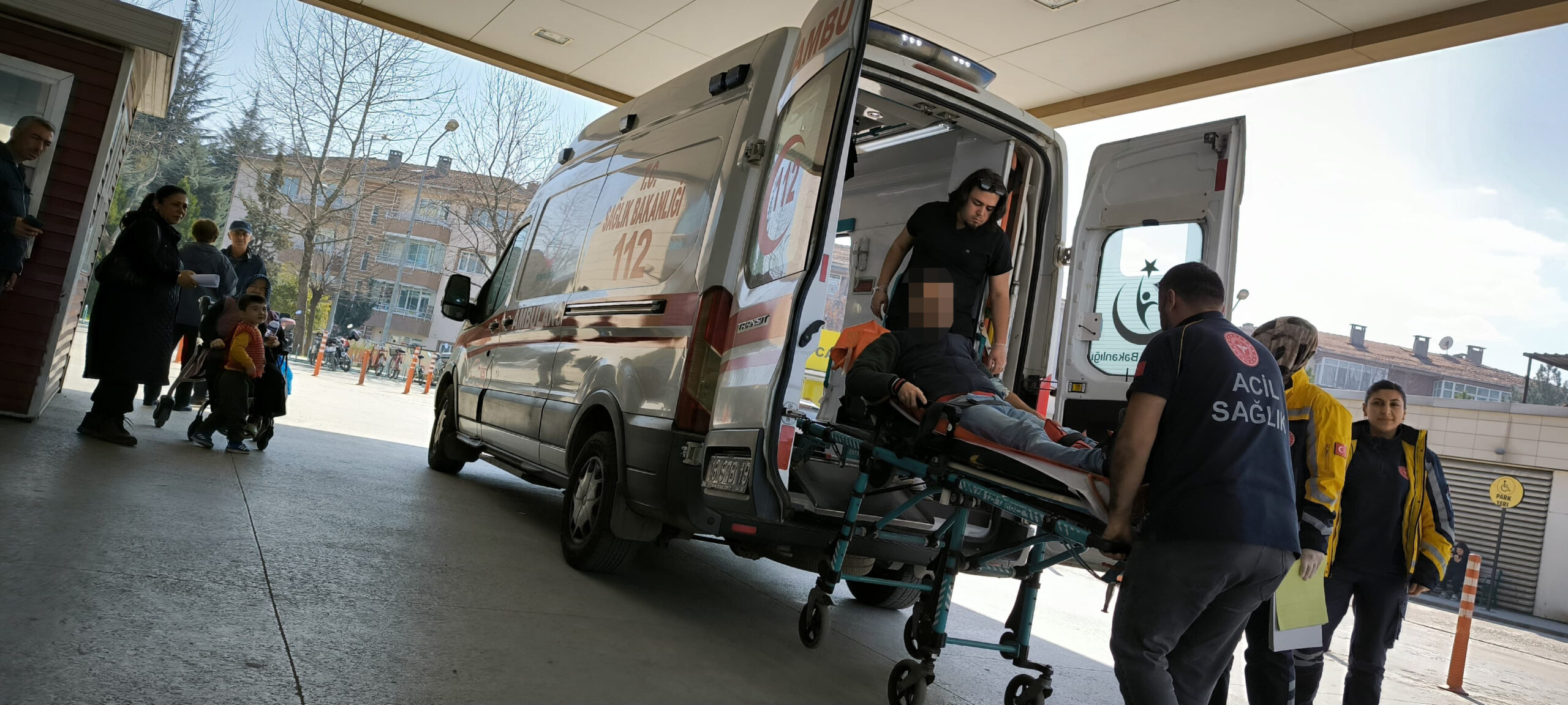 Malzemeler üzerine devrildi