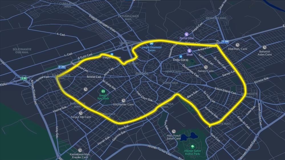 İnegöl’e elektrikli otobüs ya da trambüs hattı geliyor