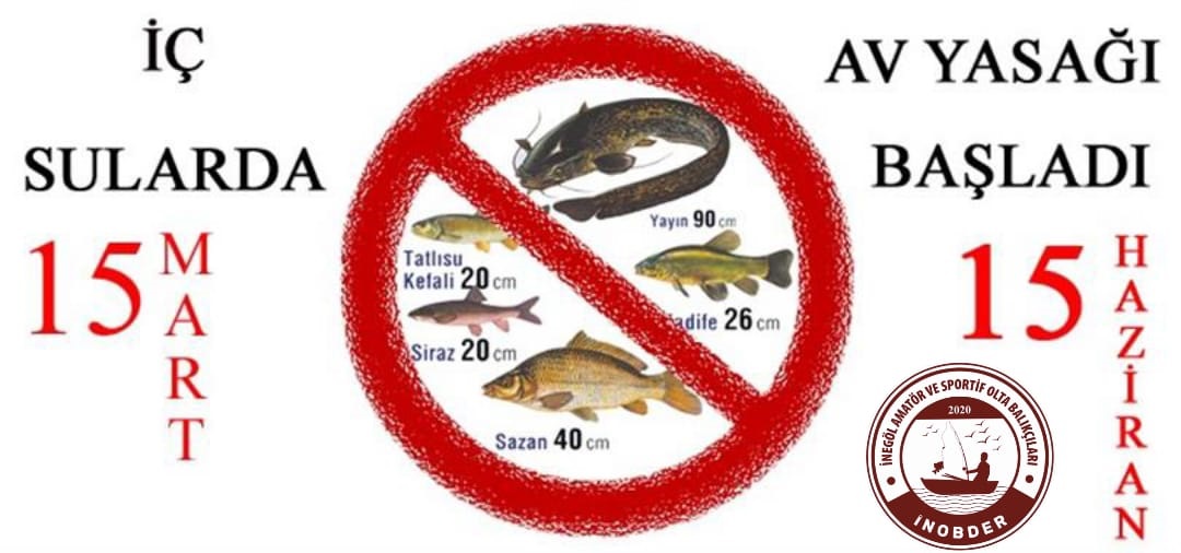Balık avı yasağı başladı