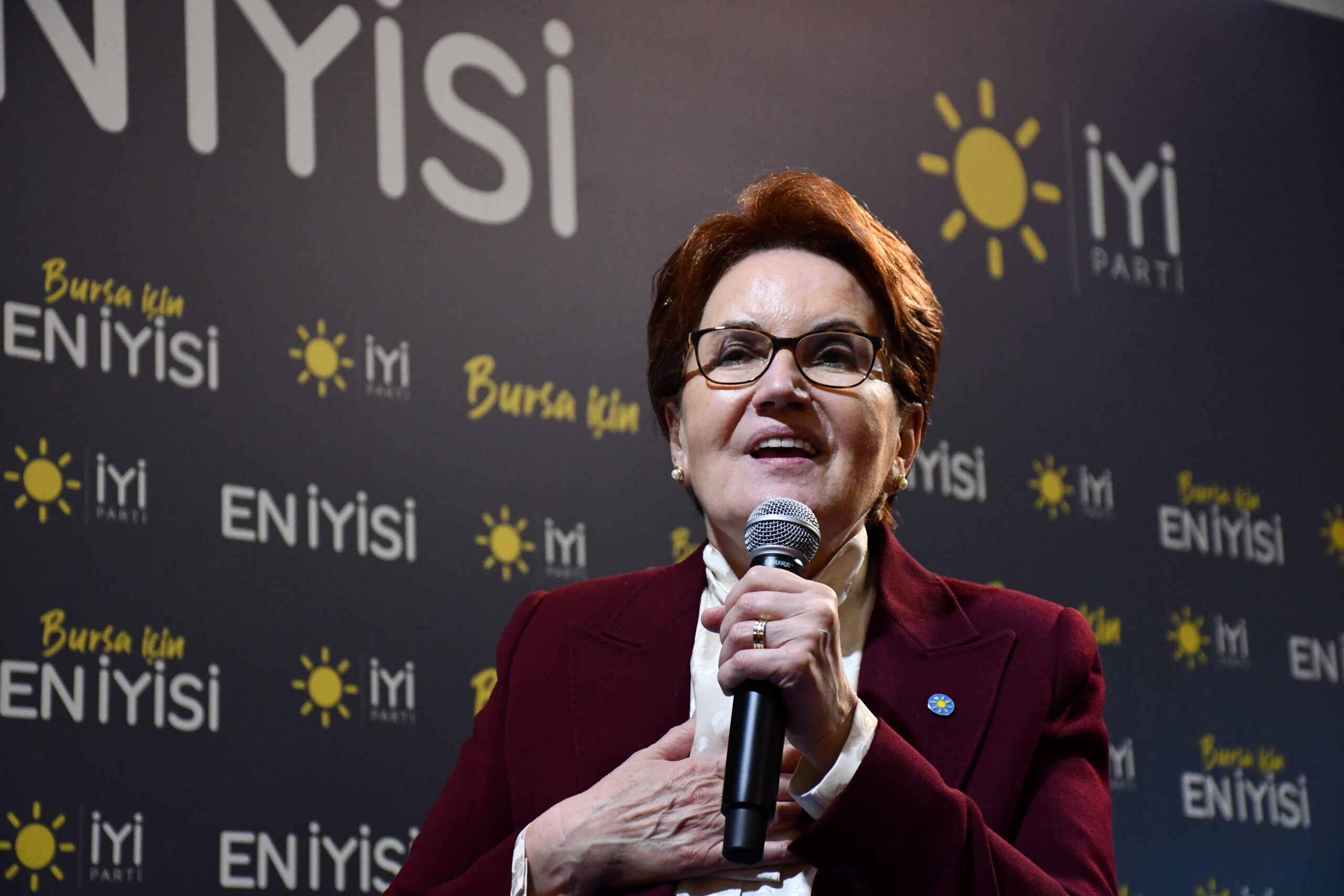 İYİ Parti Genel Başkanı Akşener, Bursa’daki iftar programında konuştu