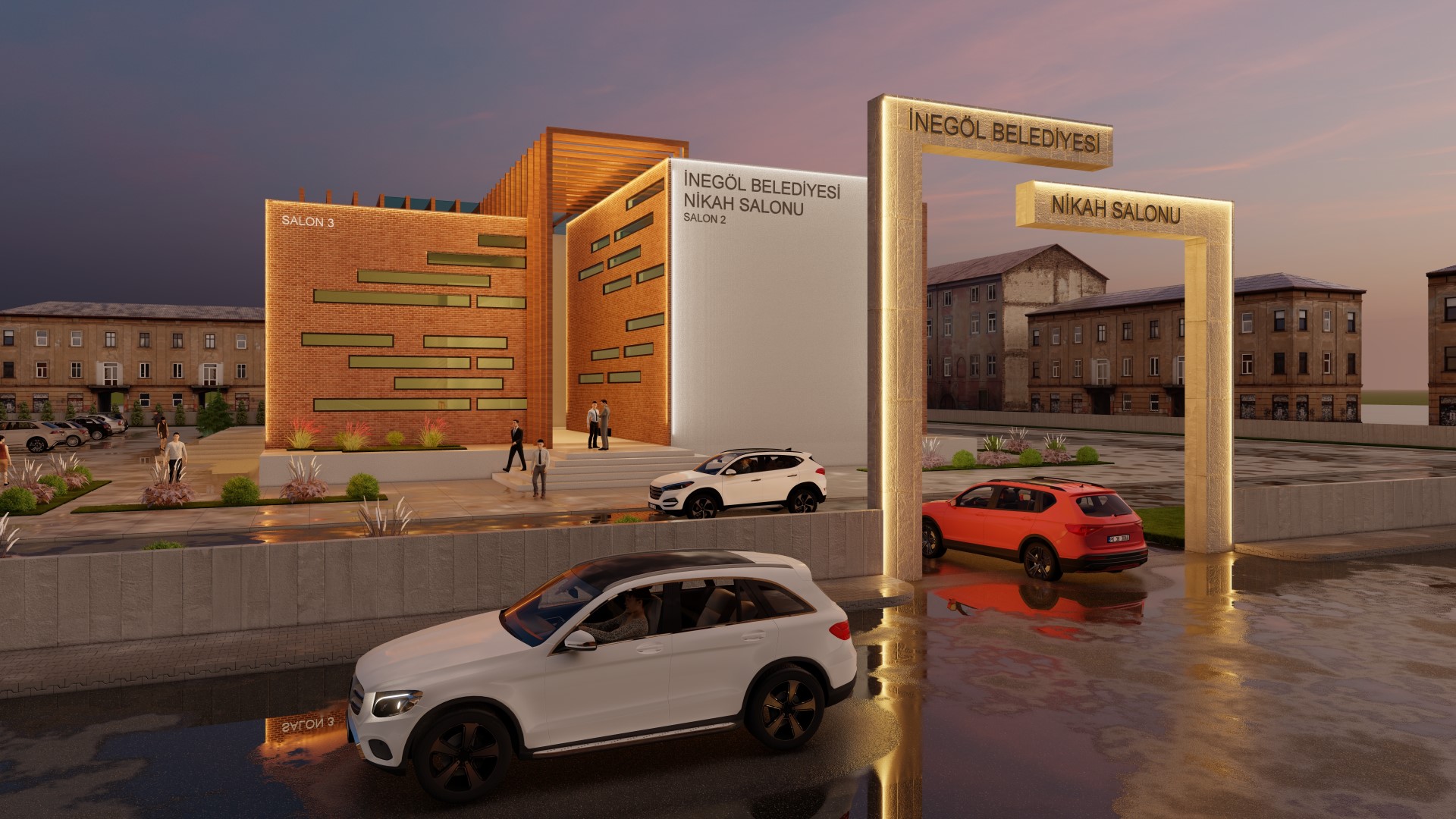 İNEGÖL MODERN NİKAH DAİRESİNE KAVUŞUYOR