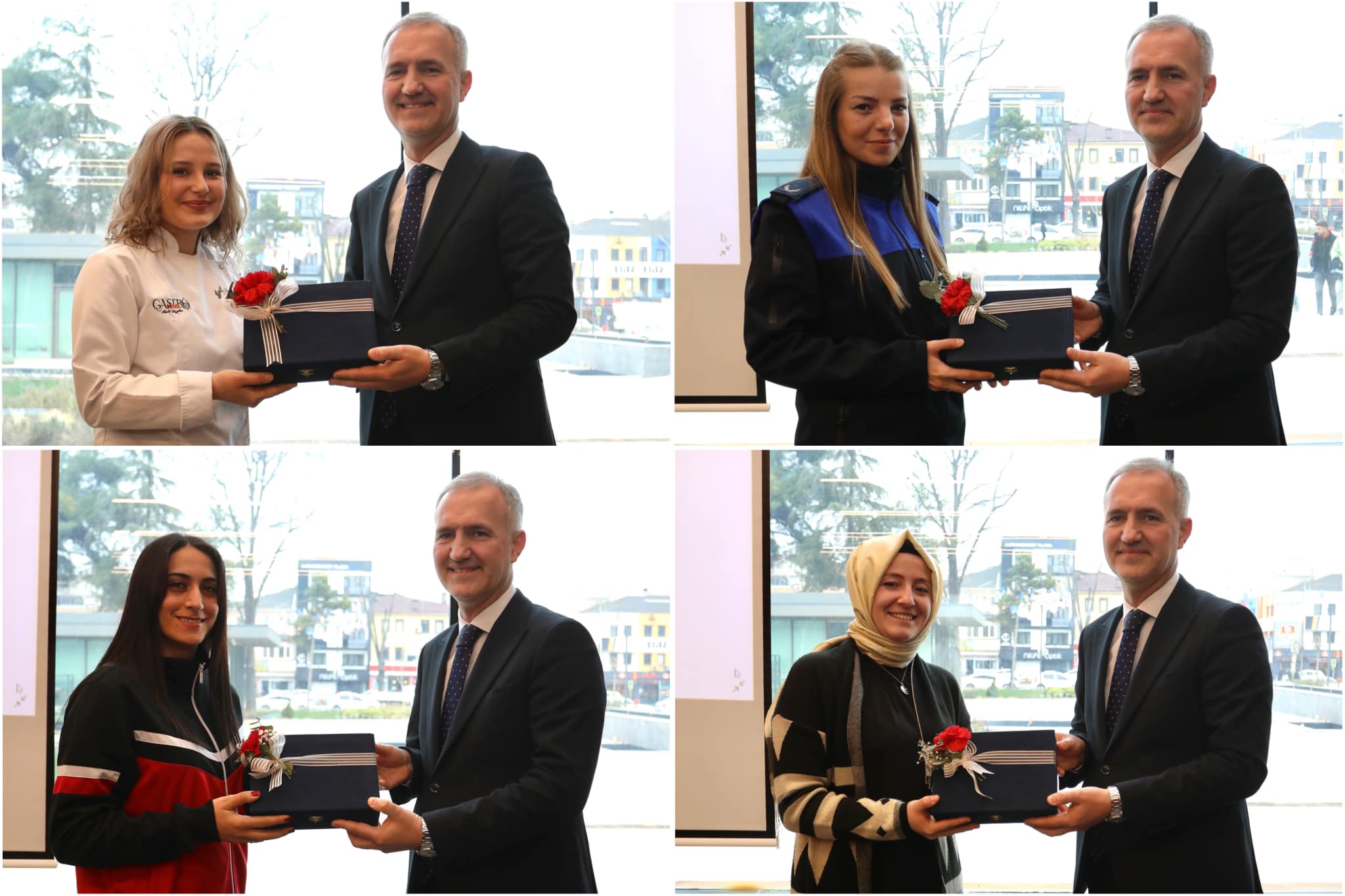 BAŞKAN TABAN’DAN KADIN PERSONELE 8 MART JESTİ