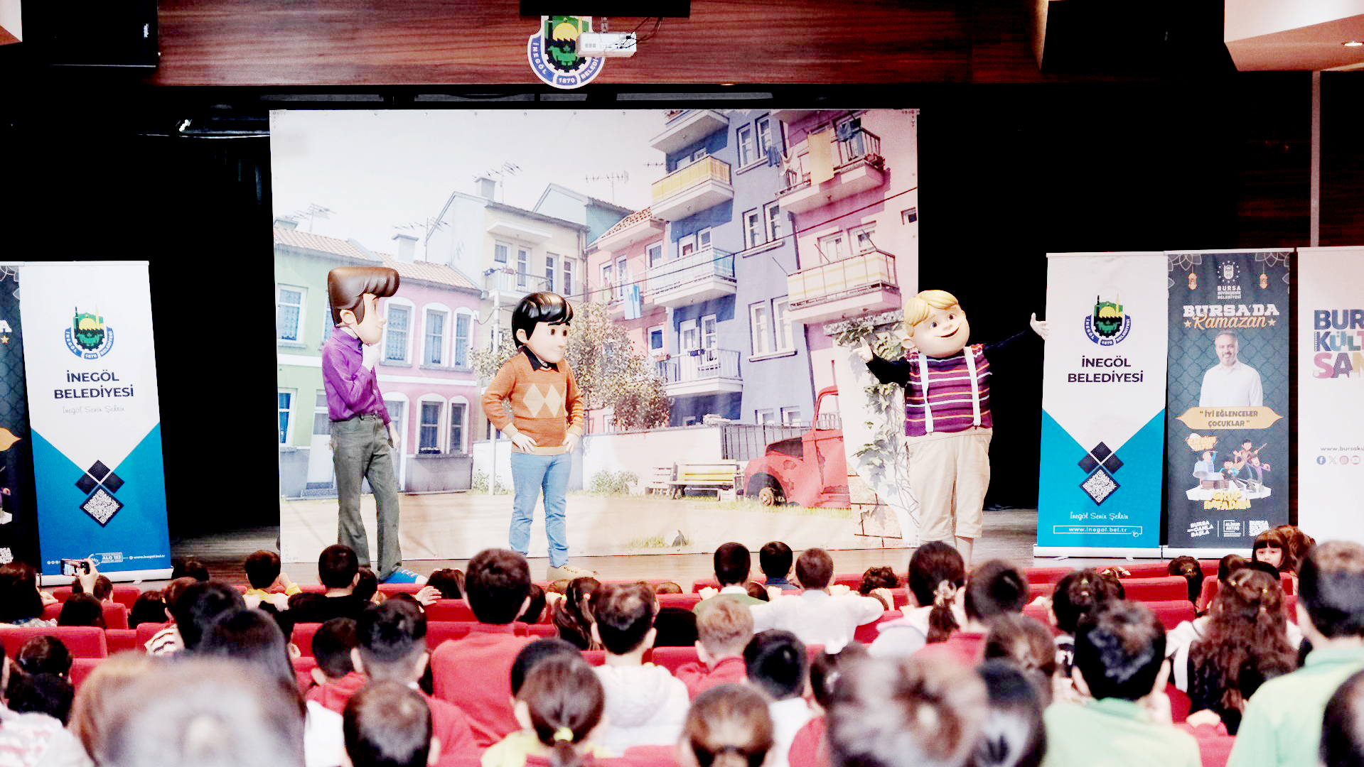 İnegöllü Miniklerin Ramazan Misafiri “Rafadan Tayfa”