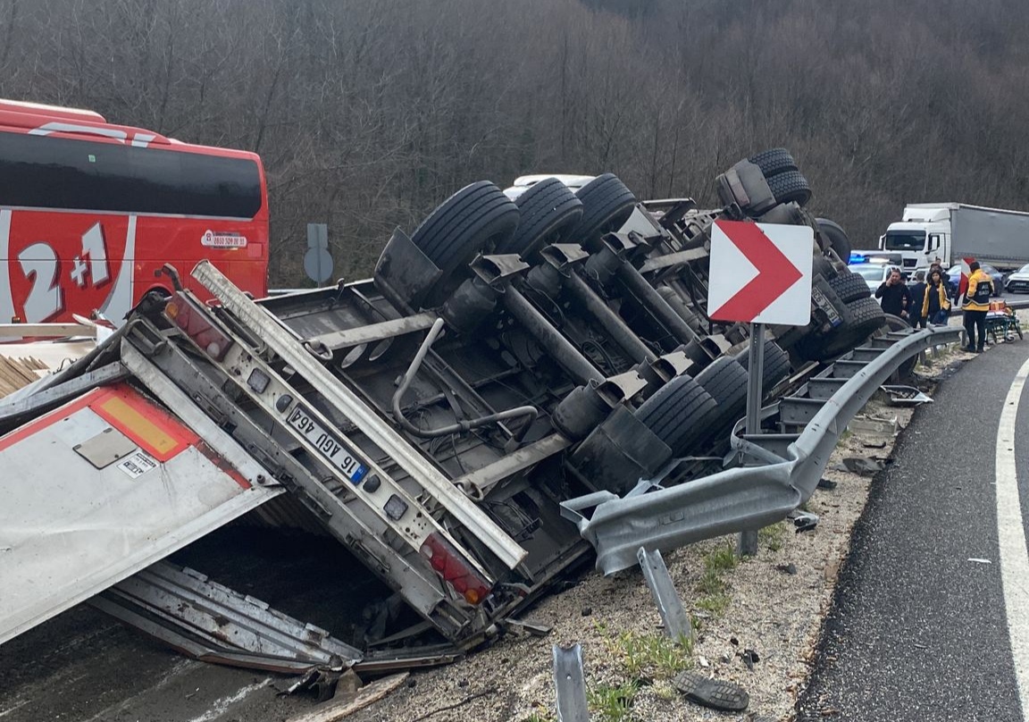 İnegöl’de feci kaza; 1 ölü