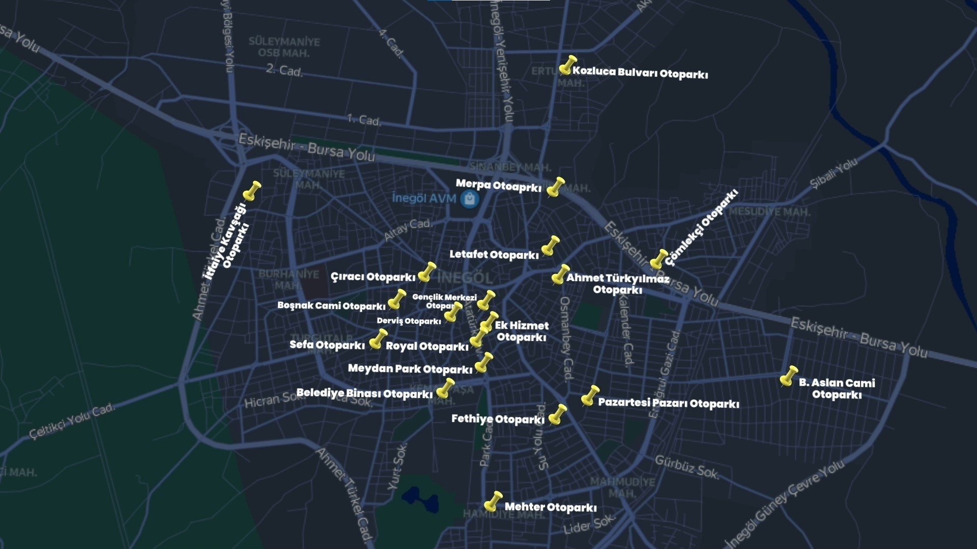 250 FARKLI NOKTADA 10 BİN ARAÇLIK OTOPARK ÜRETİLECEK