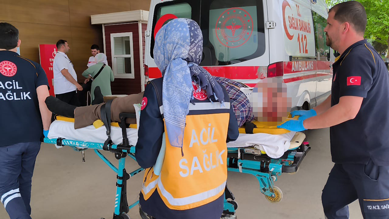 Motosikletlerin kazasında 2 kişi yaralandı