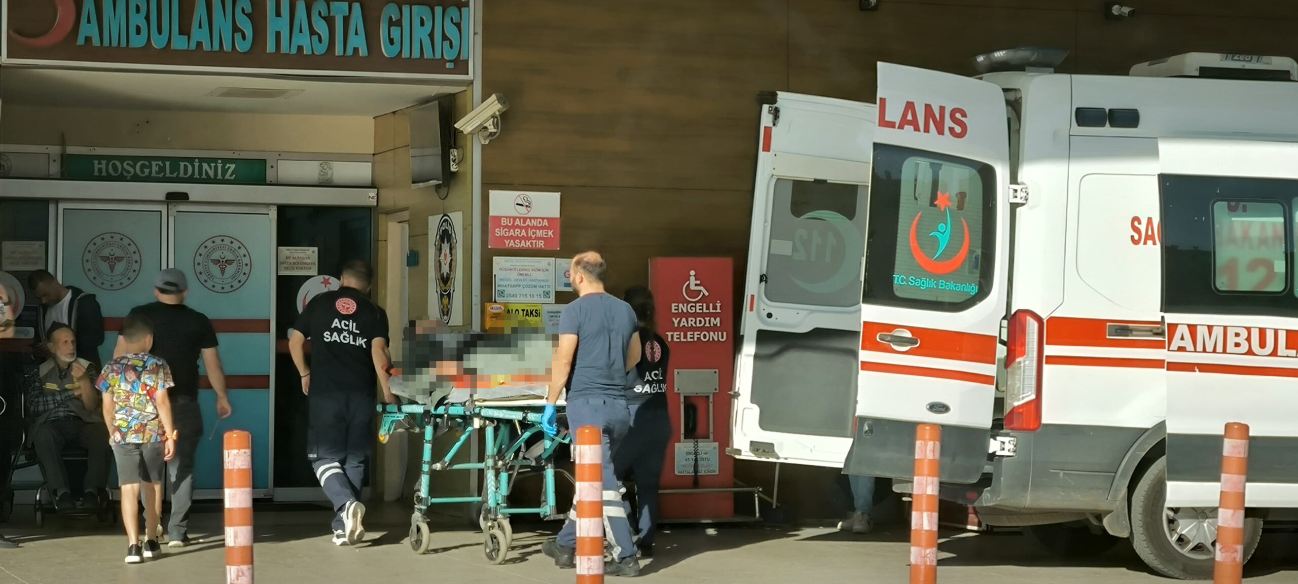 İnegöl’de yüksekten düşen işçi yaşam savaşı veriyor