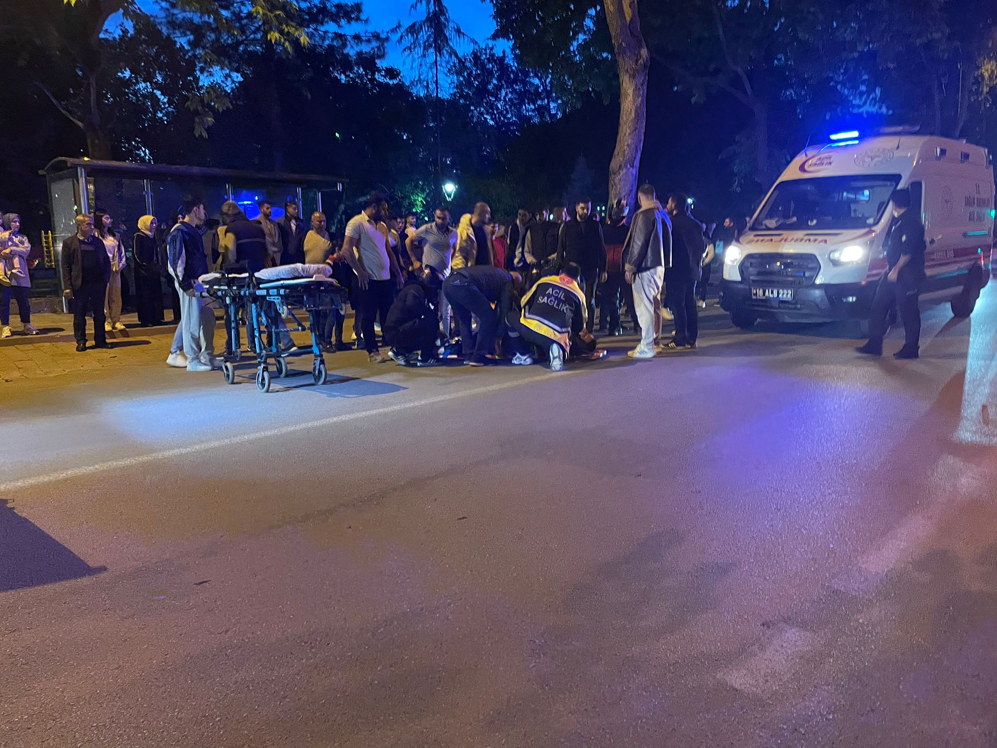 İnegöl’de feci kazada 12 yaşındaki çocuk ağır yaralandı