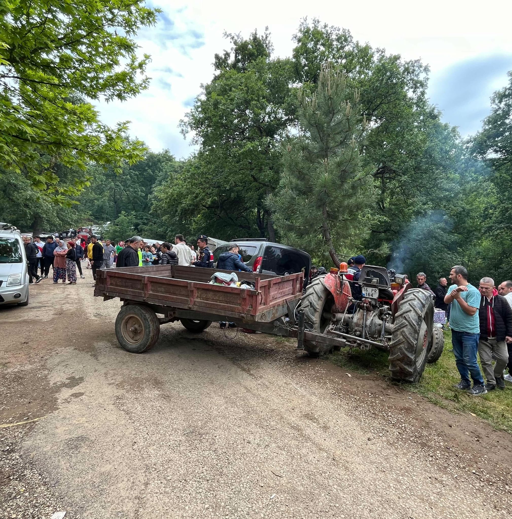 Şenlik alanı bir anda karıştı