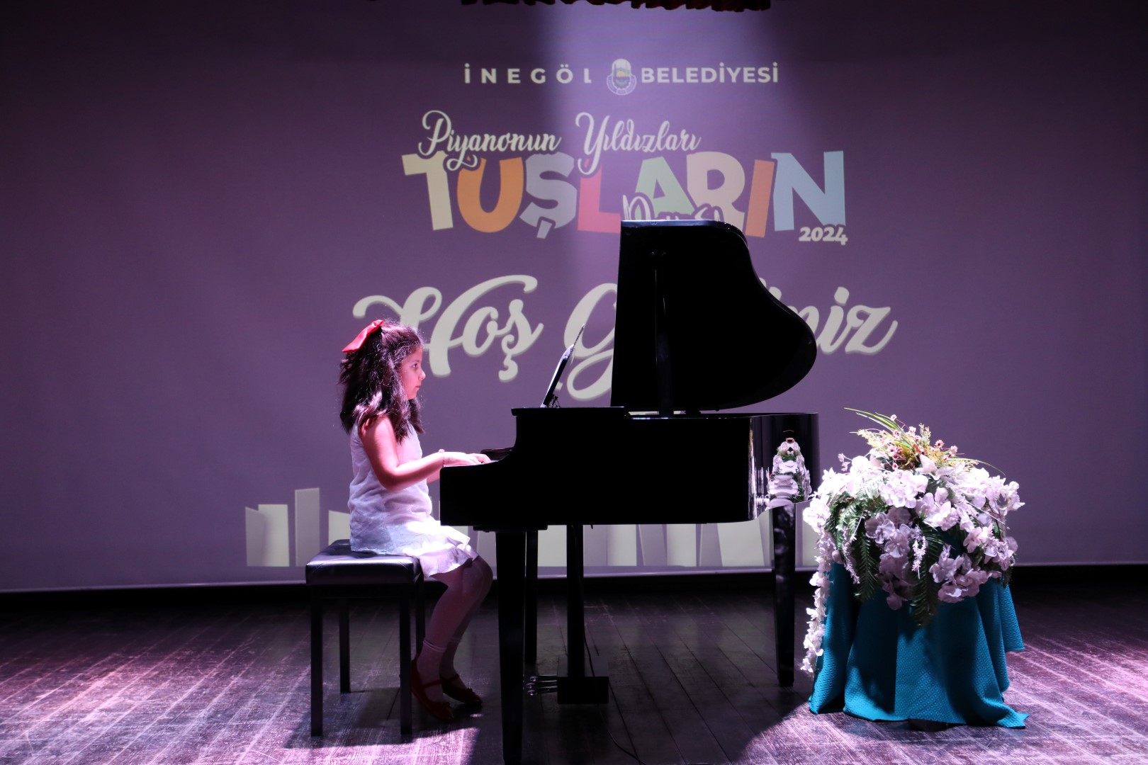 Piyanonun küçük üstatları performanslarını sergiledi