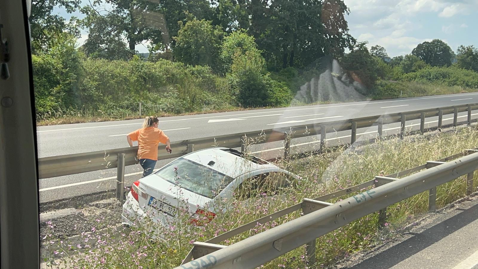 İnegöl’de feci kaza, trafik durma noktasına geldi