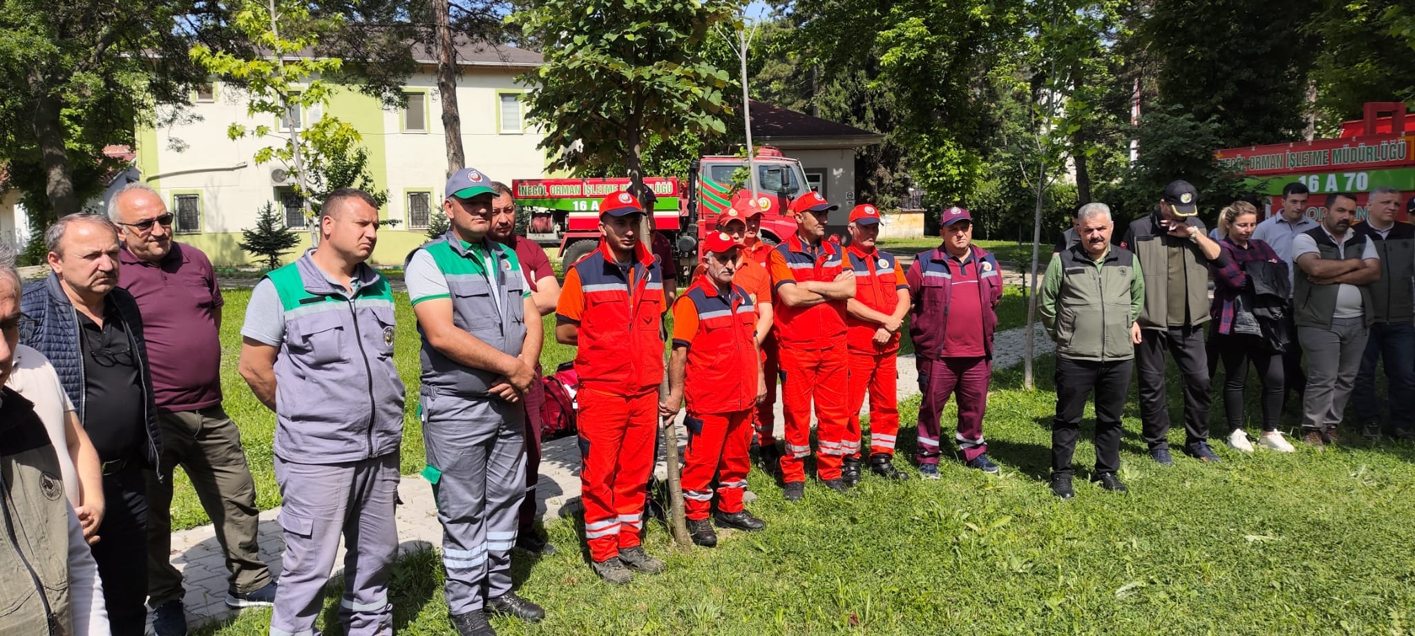Orman işletme personeline ‘Yangın İşbaşı’ eğitimi