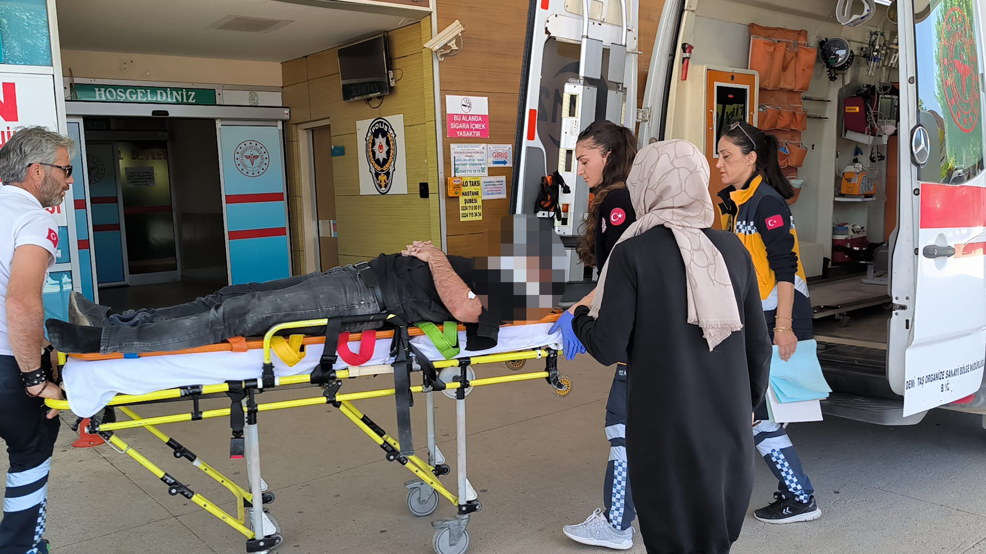 İnegöl’de feci kaza