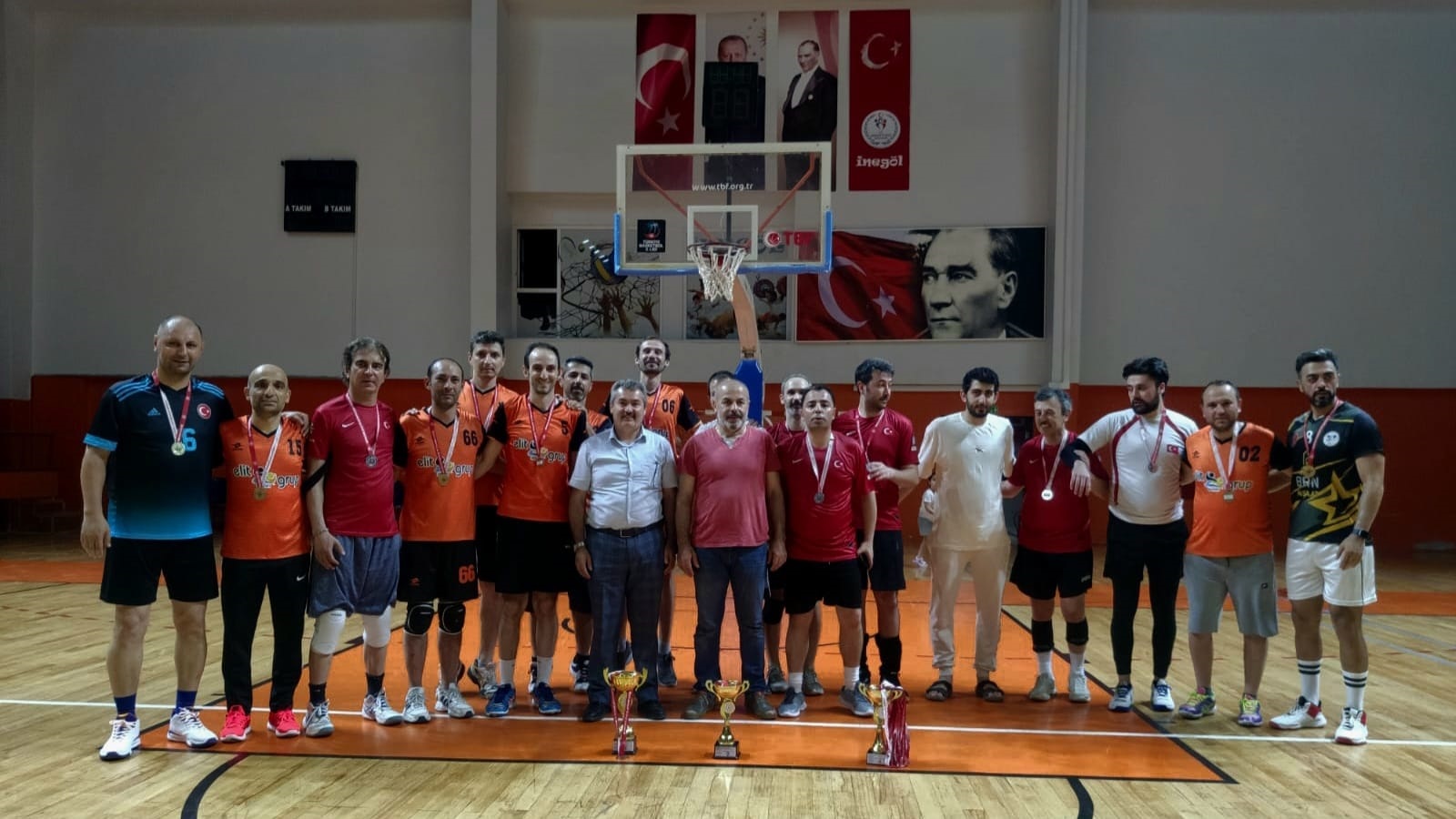 Voleybol turnuvası sona erdi