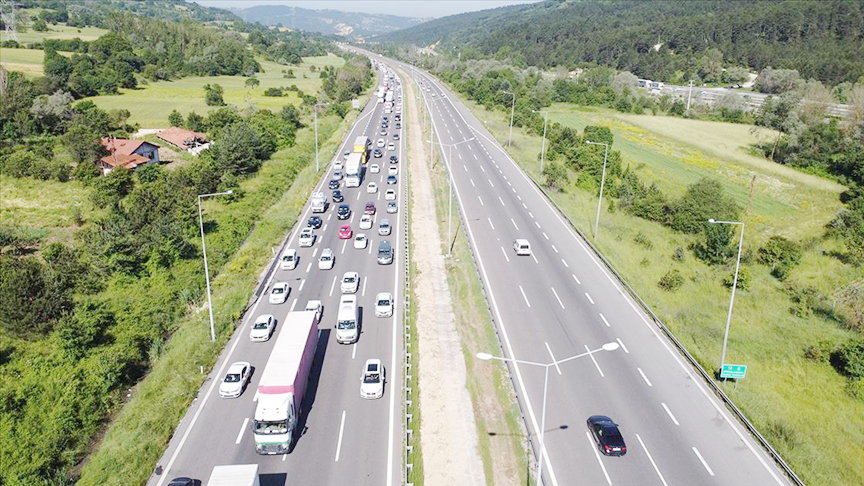 Trafikte ‘Bayram’ yoğunluğu