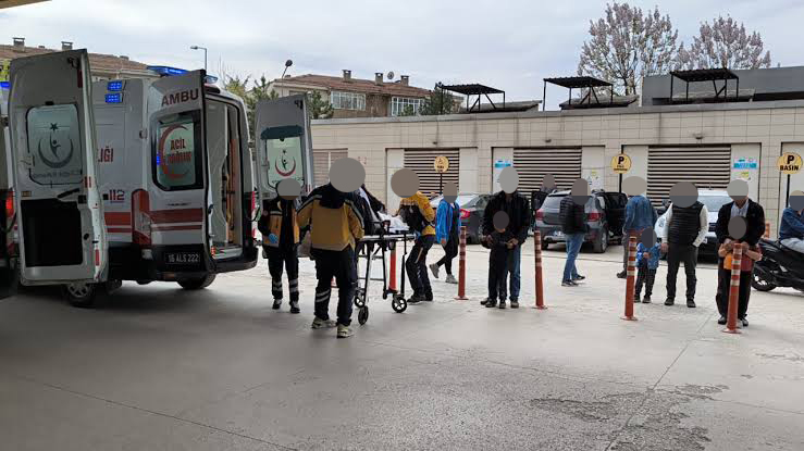 İnegöl’de acemi kasaplar iş başında