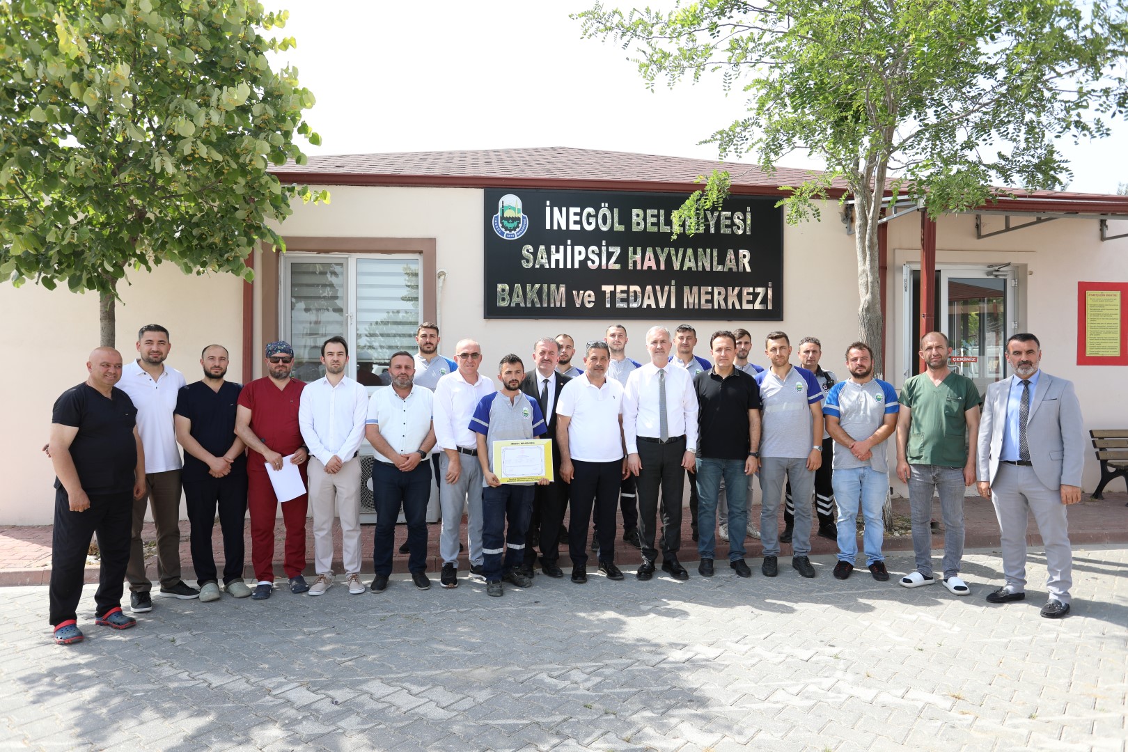 BARINAK PERSONELİNE “BAŞIBOŞ HAYVANLARI YAKALAMA VE MÜDAHALE” EĞİTİMİ VERİLDİ