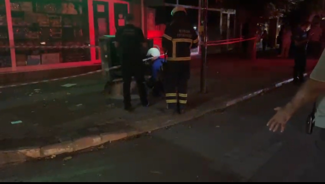 İnegöl’de patlama