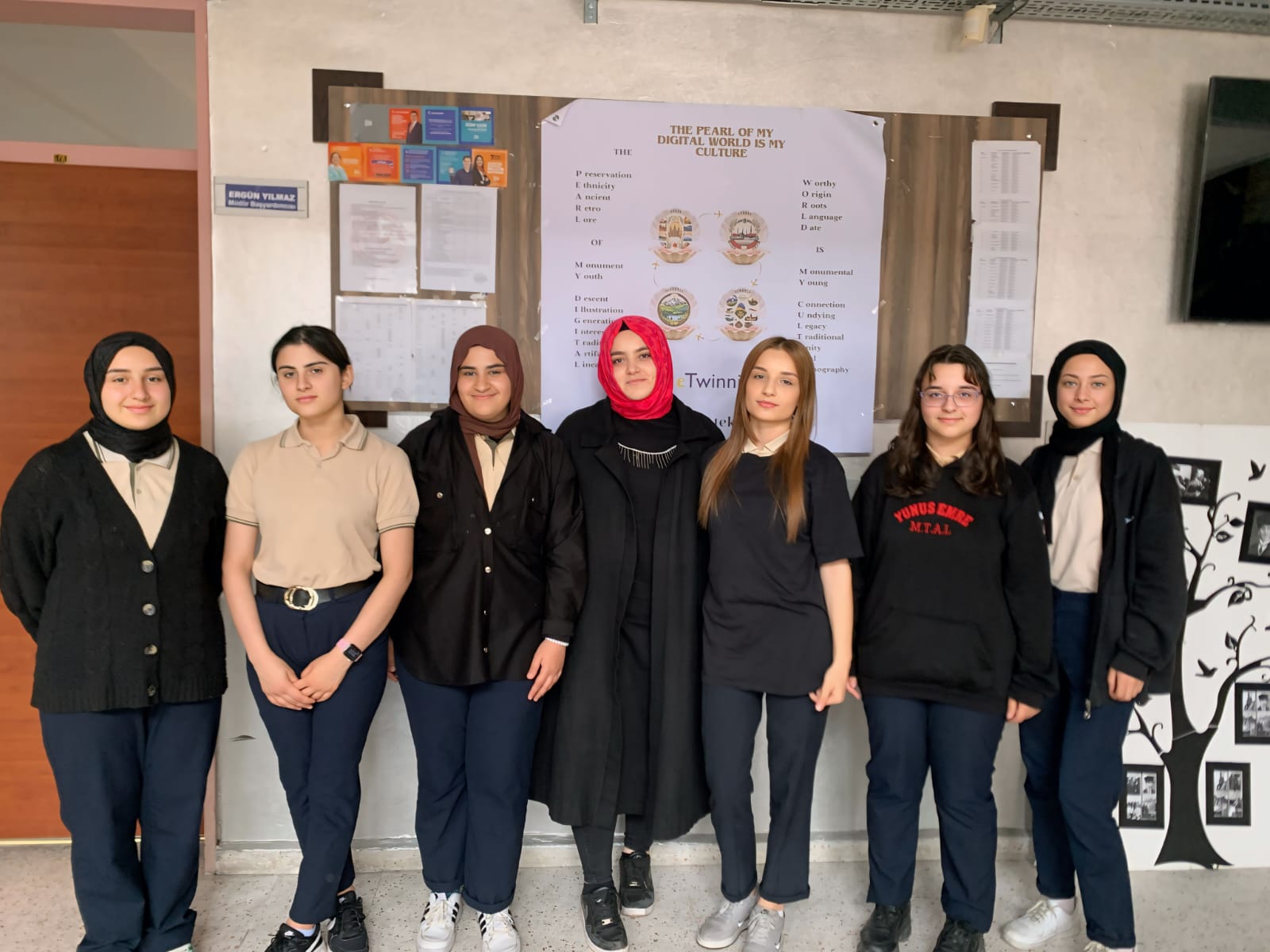 Yunus Emre MTAL’den yenilikçi Twinning Projesi: ‘The Pearl of My Digital World is My Culture’