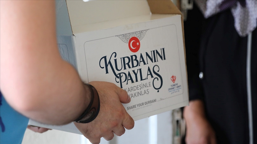 Türkiye’nin kurban bağışları dünya mazlumlarının sofrasına ulaşacak