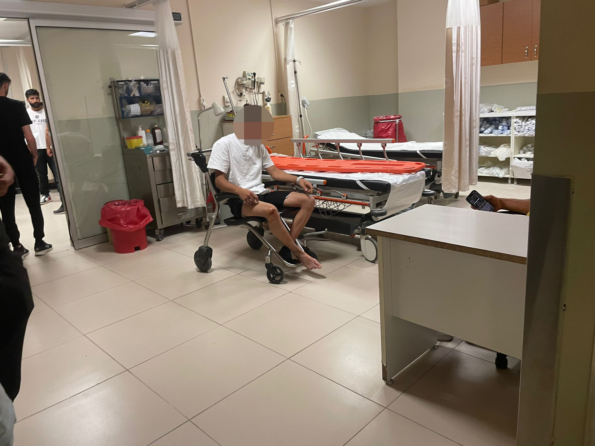 Motosiklet sürücüsü ölümden döndü