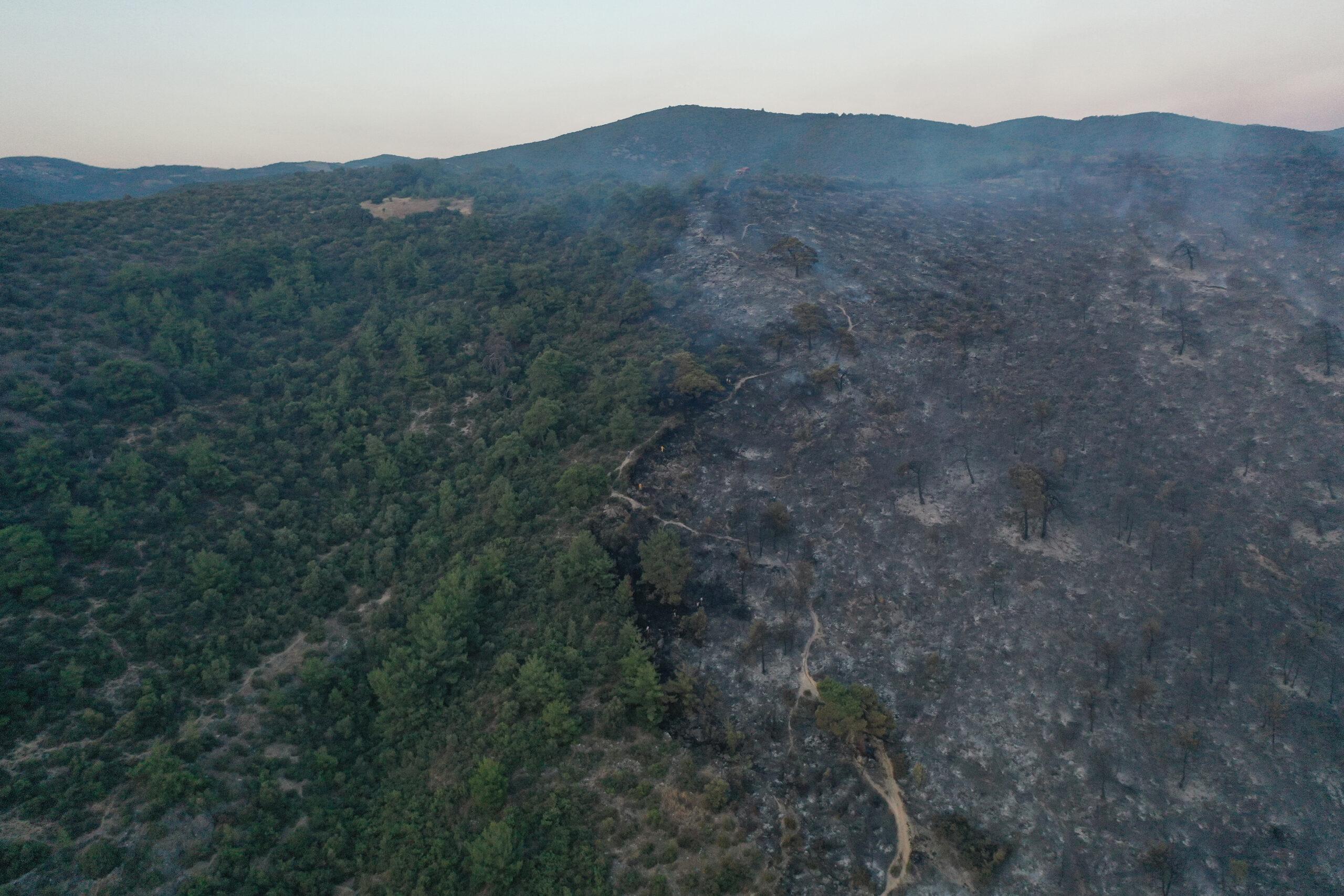 Bursa’daki orman yangını kontrol altına alındı