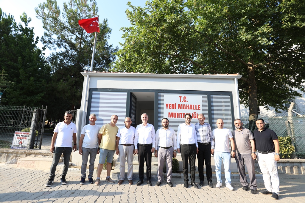 YENİ MAHALLE ‘’YENİ MEYDANINA’’ KAVUŞTU