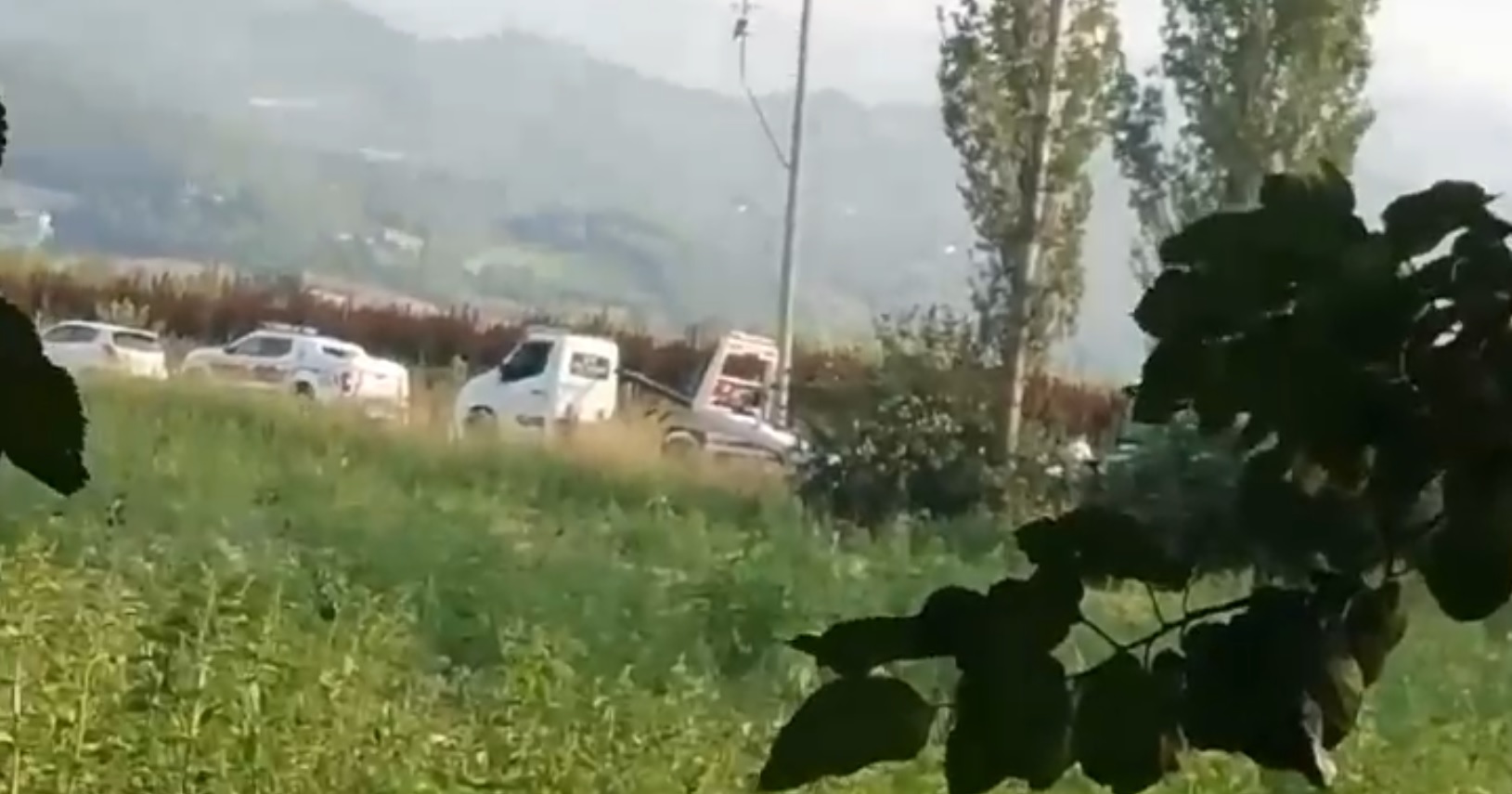 Kontrolden çıkarak ağaca çarpan otomobilde 2 kişi yaralandı