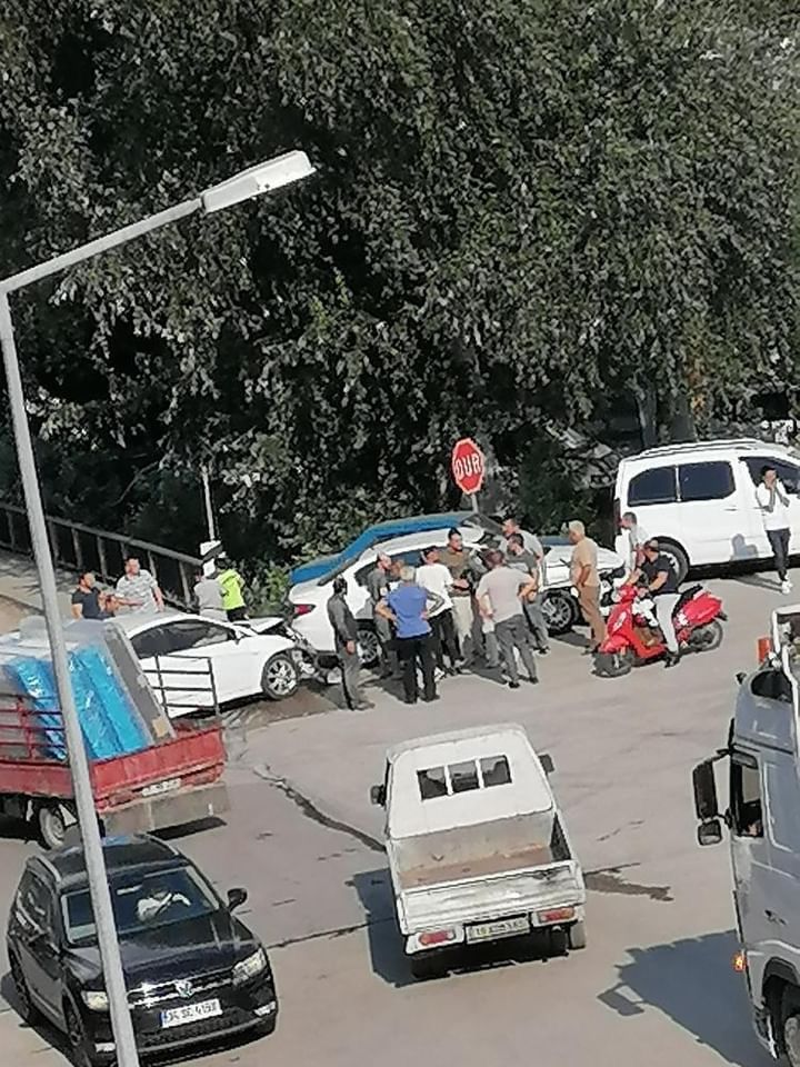 Korkutan kazada 1 kişi yaralandı