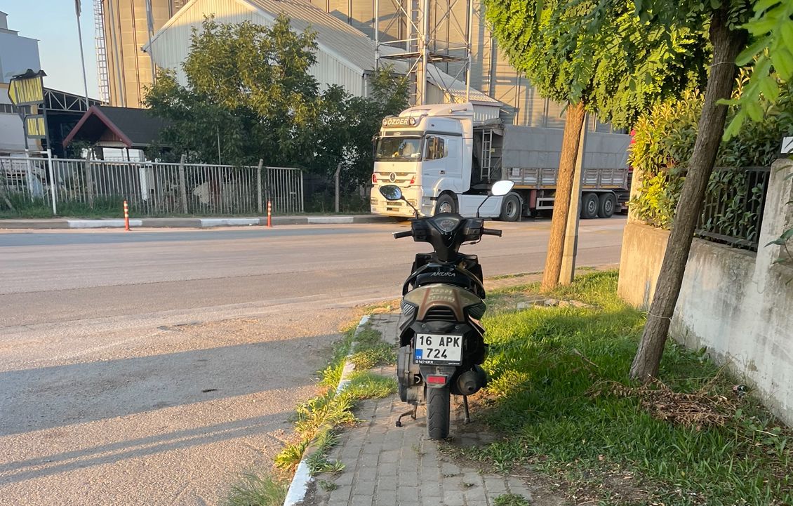 Motosiklet sürücüsü kazada yaralandı