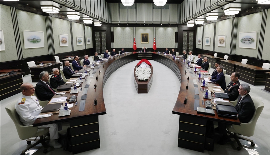 Milli Güvenlik Kurulu toplantısı başladı