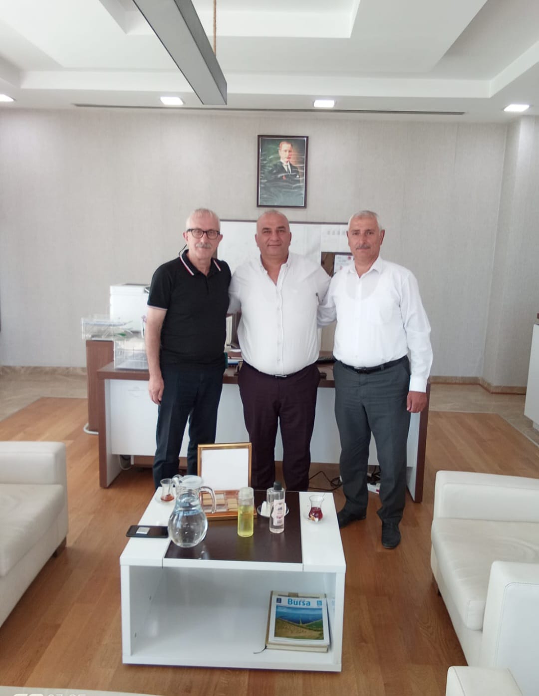 Aslancı’ya ziyaretler sürüyor