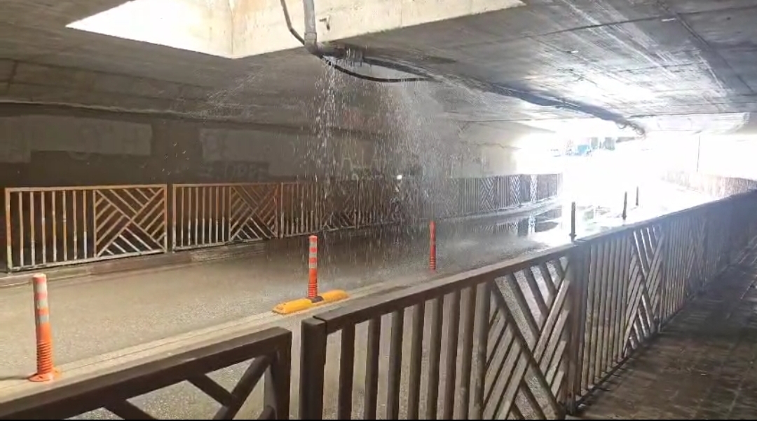 İnegöl’de alt geçit göle döndü