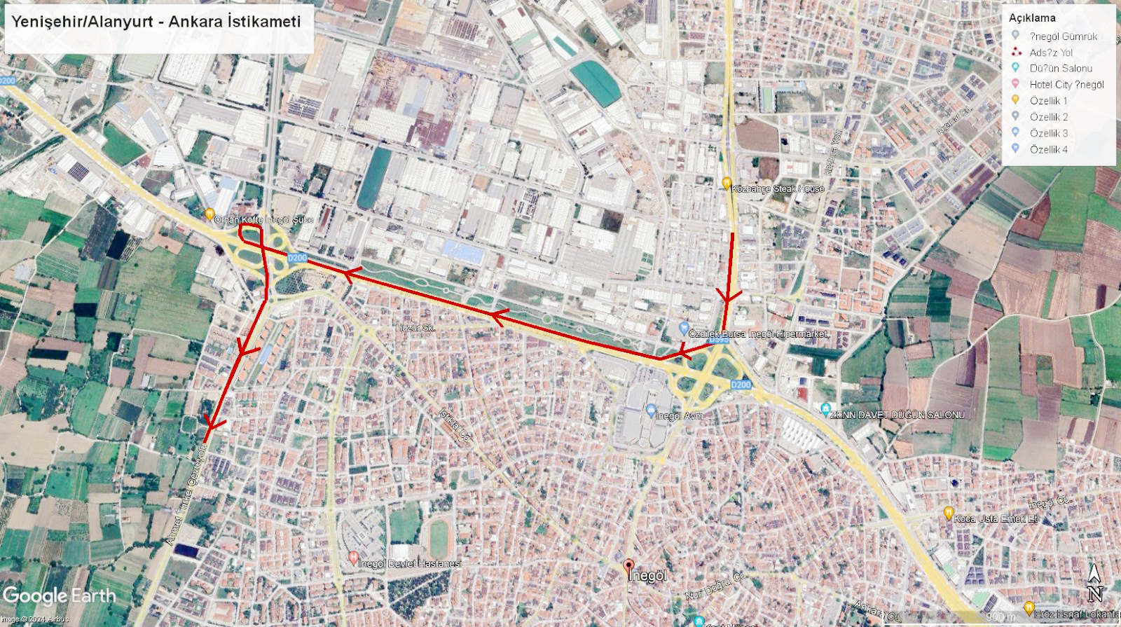 Bursa-Ankara Karayolunda asfaltlama çalışmaları: Ankara yönü trafiğe kapatıldı