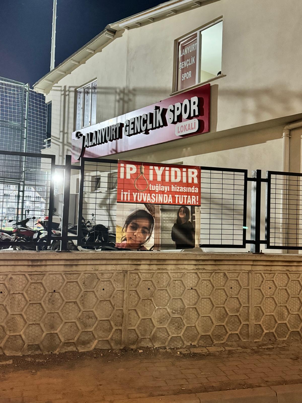 Alanyurt Spor ‘Narin’ cinayetine böyle tepki gösterdi