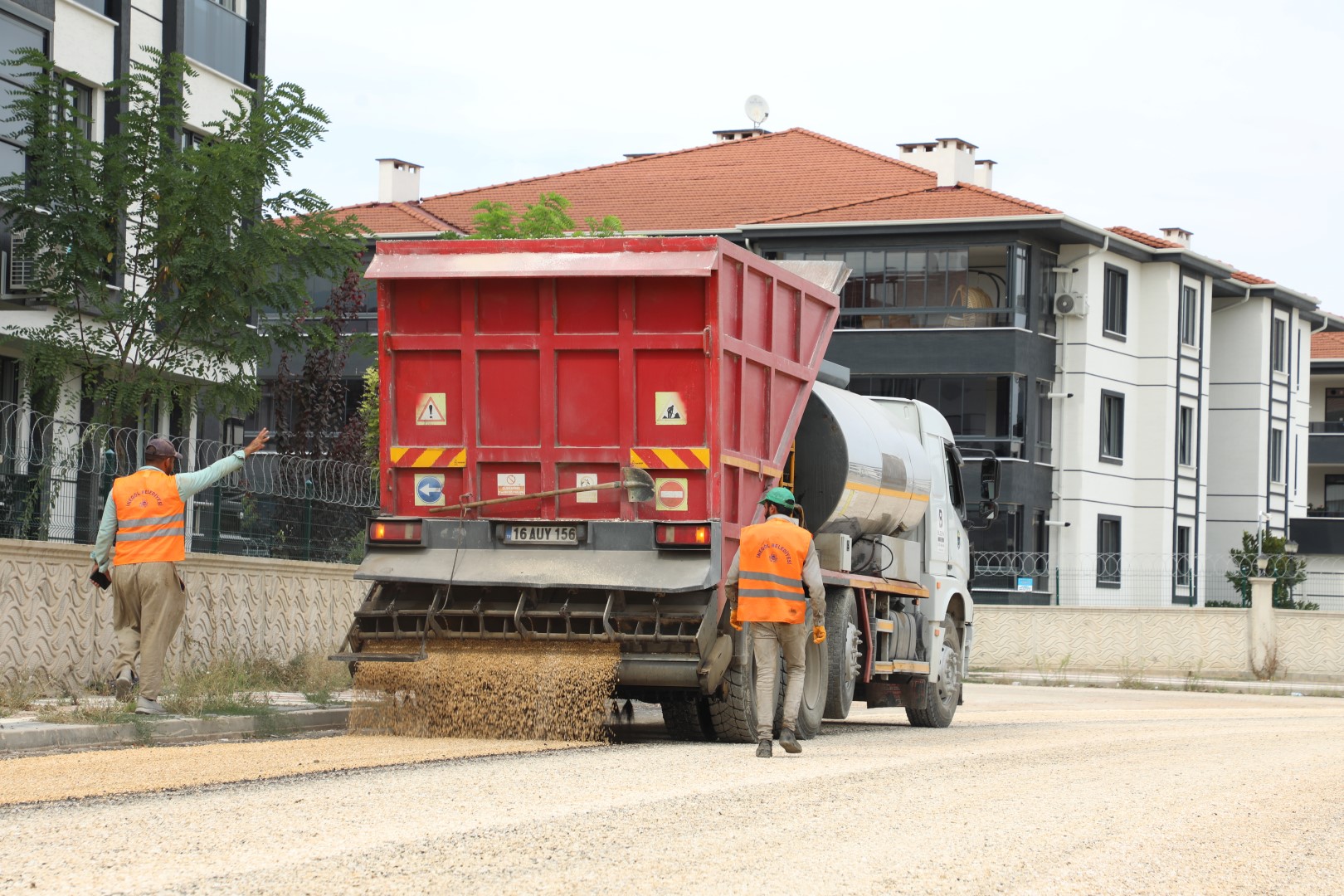 Trafiği rahatlatacak çalışma Alanyurt’ta start aldı