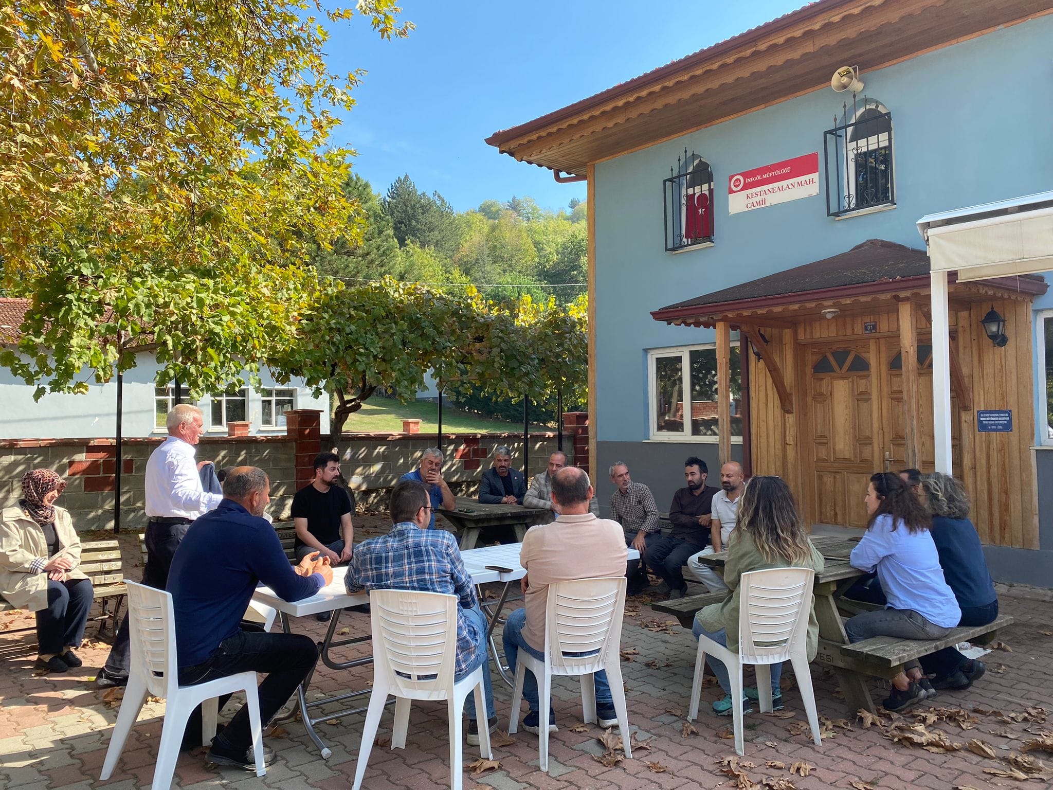 İnegöl’de kestane üreticilerine bilgilendirme toplantısı