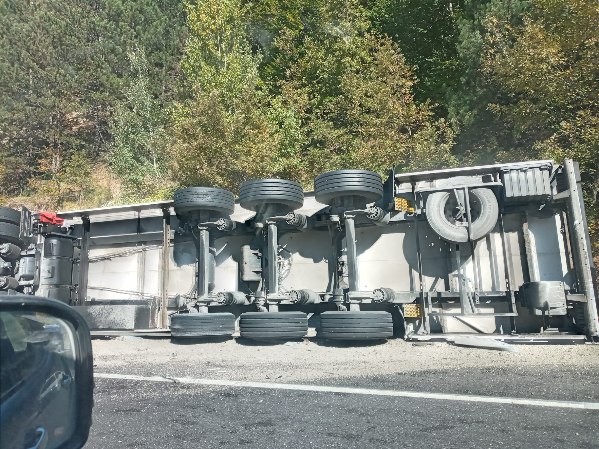 Mezitler’de kaza, 1 yaralı