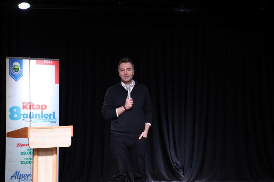 Mehmet Akif Ersoy, Ortadoğu’daki medya algısını İnegöl’de anlattı