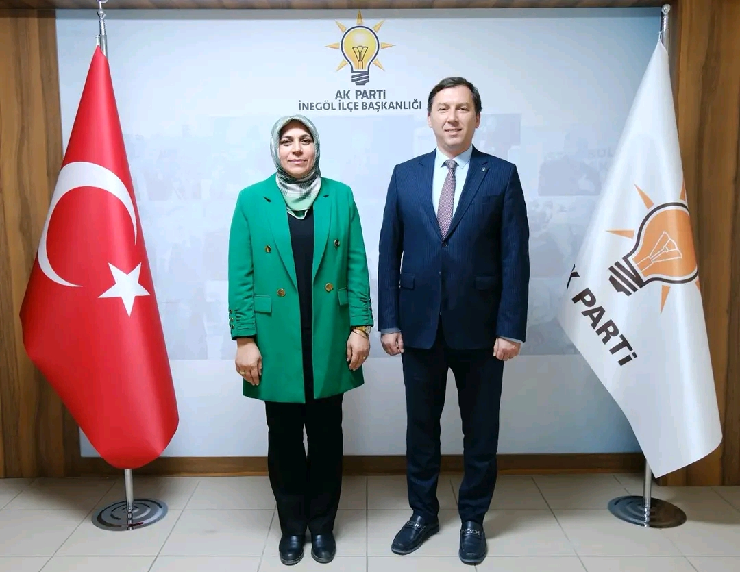 Suna Dardağan Demir AK Parti İnegöl İlçe Kadın Kolları Başkanlığına Atandı