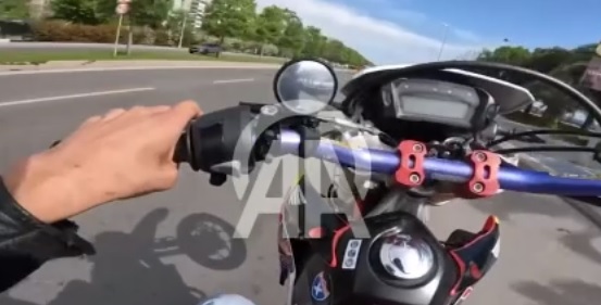 Denetim noktasından kaçan motosikletliye 36 bin 300 lira ceza