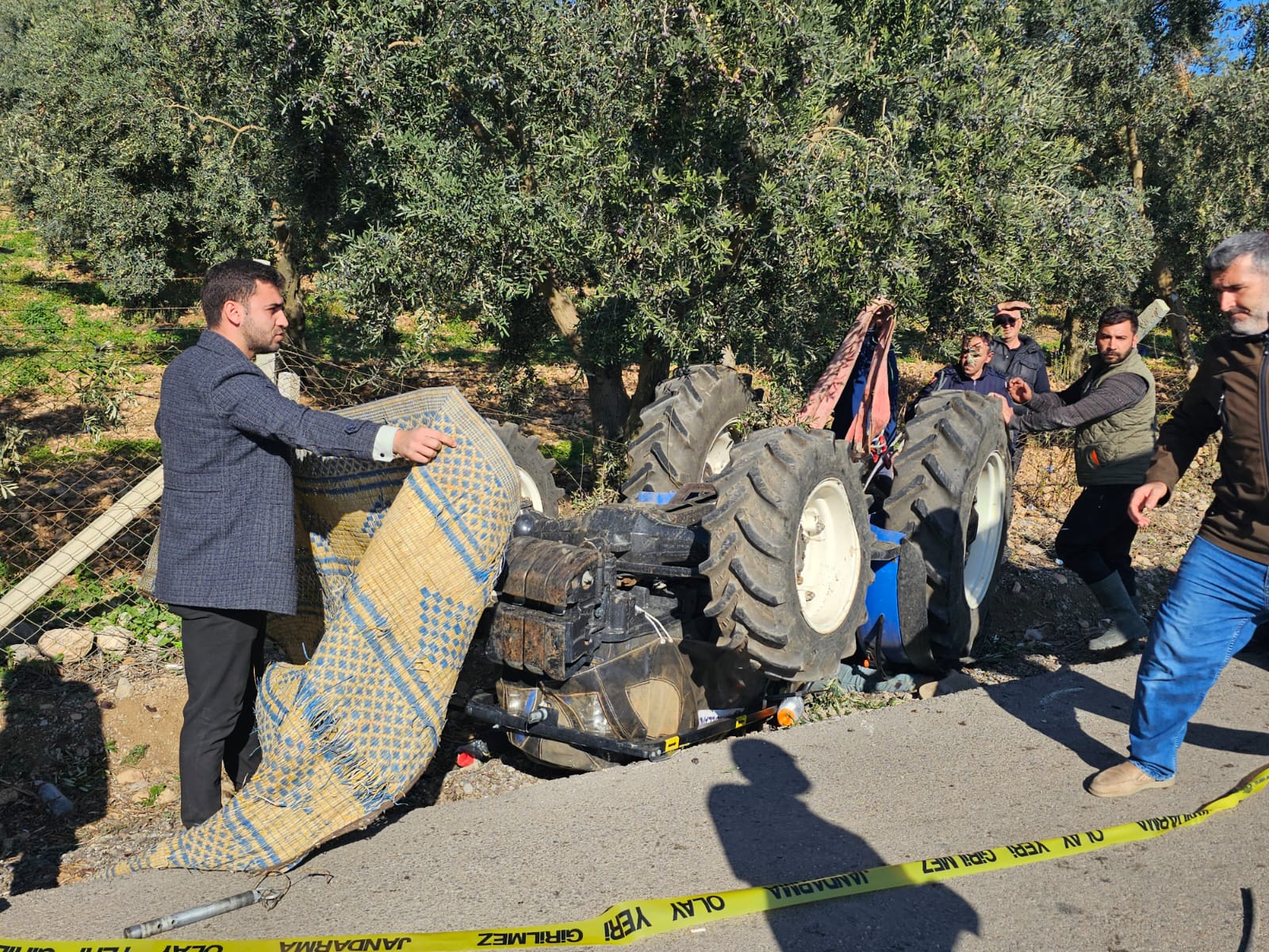 Traktörde feci ölüm