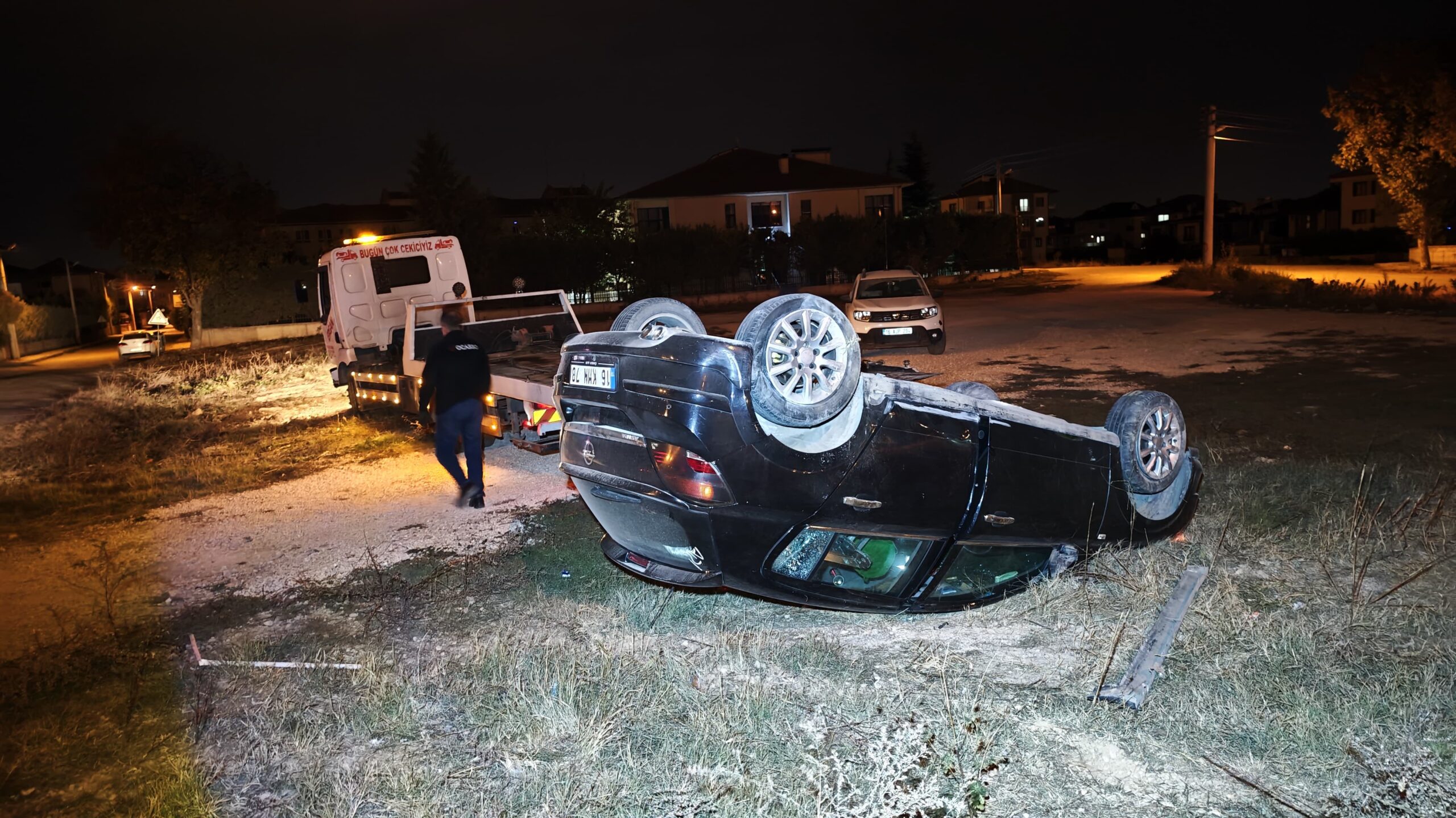 İnegöl’de feci kaza