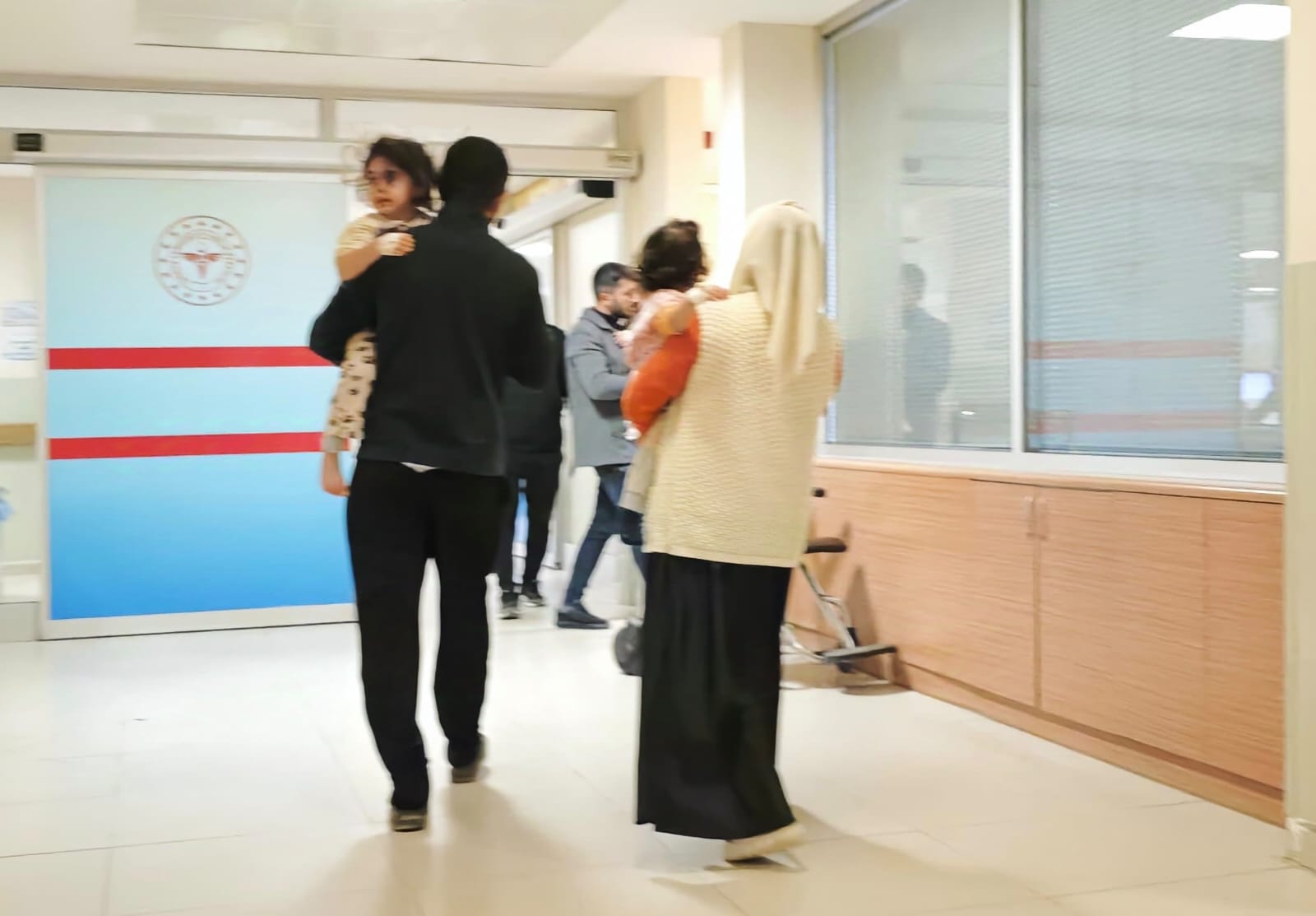 Hastaneye koştular…