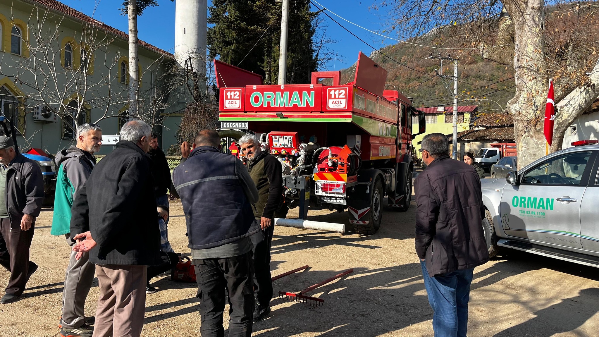 İnegöl Orman İşletme Müdürlüğü, bilgilendirme çalışmalarını sürdürüyor