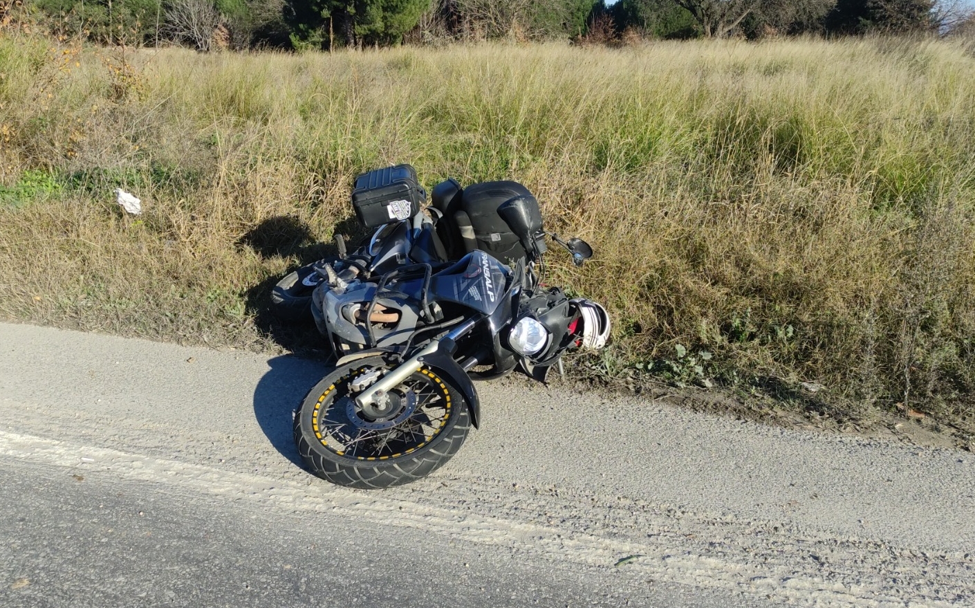 Motosiklet kazasında can verdi