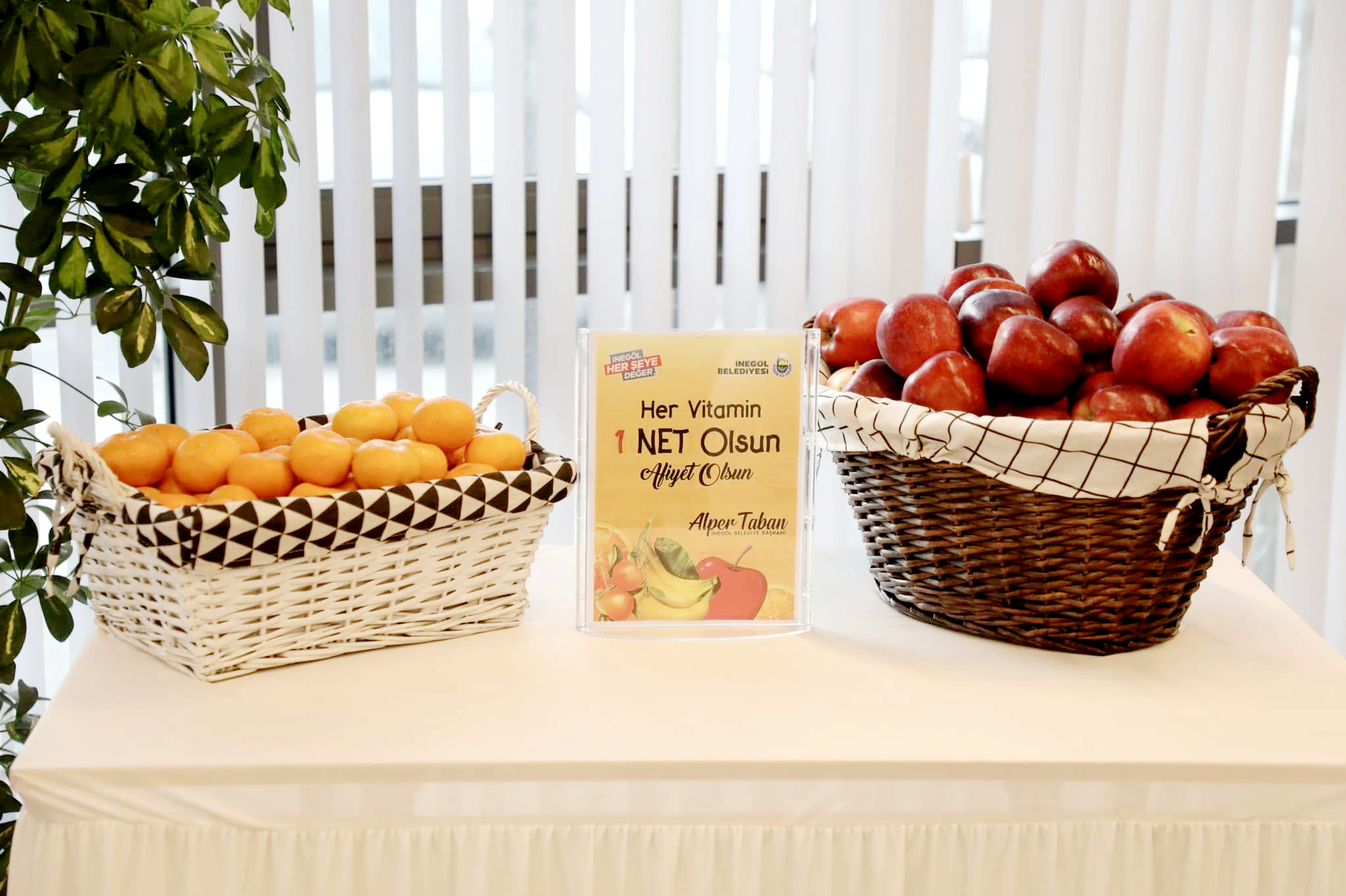 Nöbetçi kitaphanelerde bol vitaminli ikram